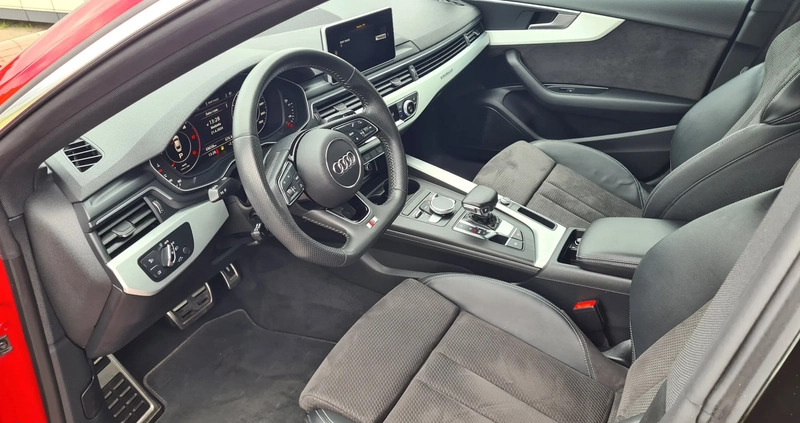 Audi A5 cena 133500 przebieg: 69000, rok produkcji 2017 z Lipno małe 596